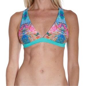 Local Honey | Reversible Bikini in Mint/Rainbow